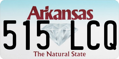 AR license plate 515LCQ