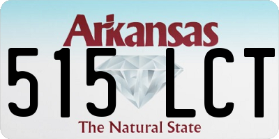 AR license plate 515LCT