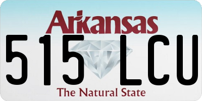 AR license plate 515LCU