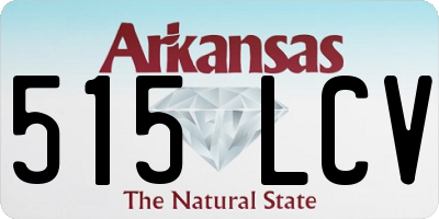 AR license plate 515LCV