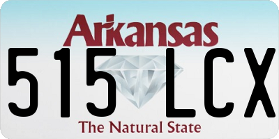 AR license plate 515LCX