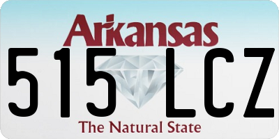 AR license plate 515LCZ
