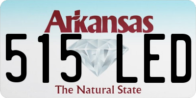 AR license plate 515LED
