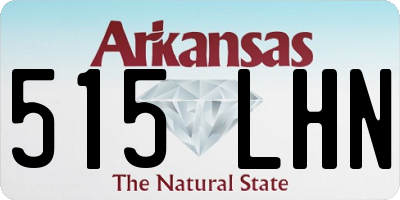 AR license plate 515LHN