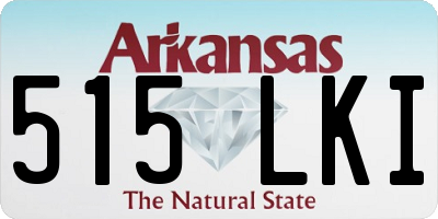 AR license plate 515LKI