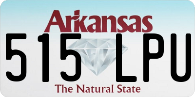 AR license plate 515LPU