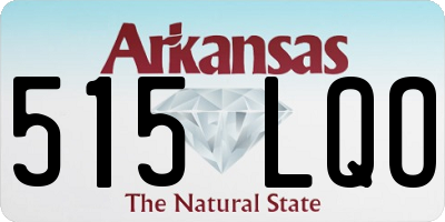 AR license plate 515LQO