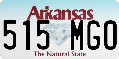 AR license plate 515MGO