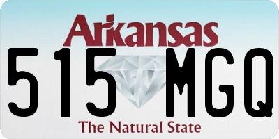 AR license plate 515MGQ