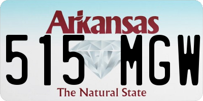 AR license plate 515MGW