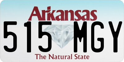 AR license plate 515MGY