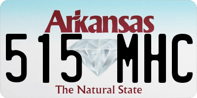 AR license plate 515MHC