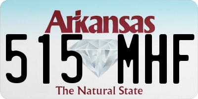 AR license plate 515MHF