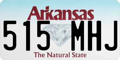 AR license plate 515MHJ