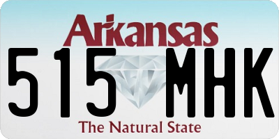 AR license plate 515MHK