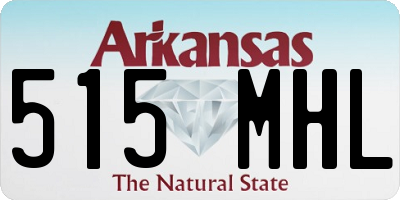 AR license plate 515MHL