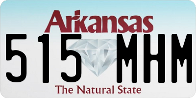 AR license plate 515MHM