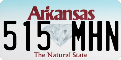 AR license plate 515MHN