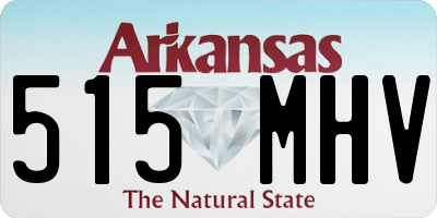 AR license plate 515MHV