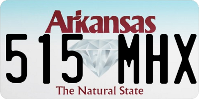 AR license plate 515MHX