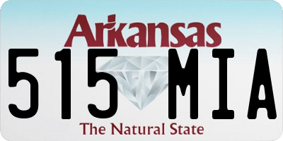 AR license plate 515MIA
