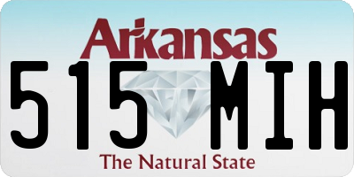 AR license plate 515MIH