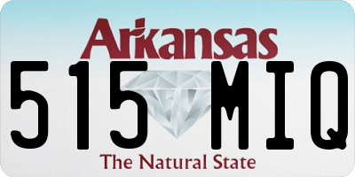 AR license plate 515MIQ