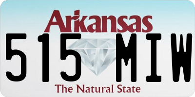 AR license plate 515MIW