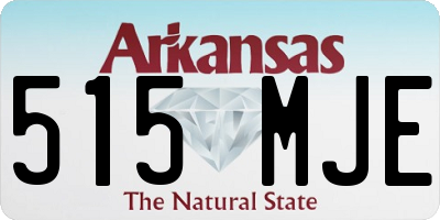 AR license plate 515MJE