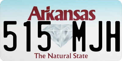 AR license plate 515MJH