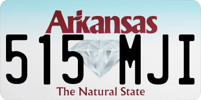 AR license plate 515MJI