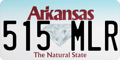 AR license plate 515MLR
