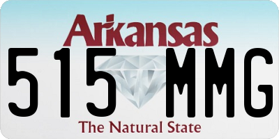 AR license plate 515MMG