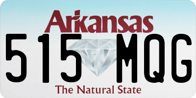 AR license plate 515MQG