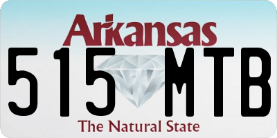 AR license plate 515MTB