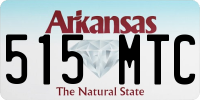 AR license plate 515MTC