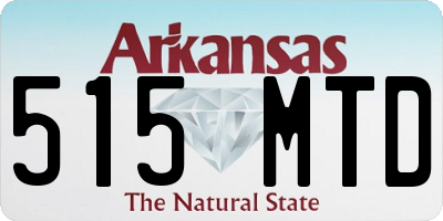 AR license plate 515MTD