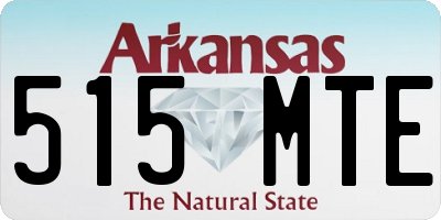 AR license plate 515MTE