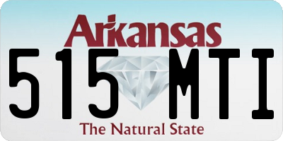 AR license plate 515MTI