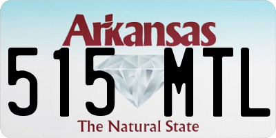AR license plate 515MTL