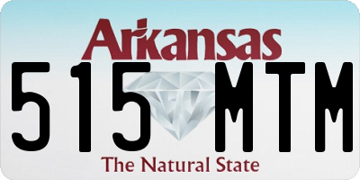 AR license plate 515MTM