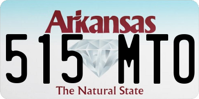 AR license plate 515MTO