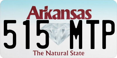 AR license plate 515MTP