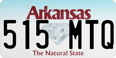 AR license plate 515MTQ