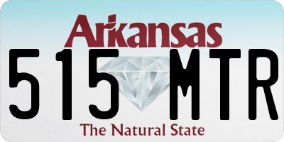 AR license plate 515MTR