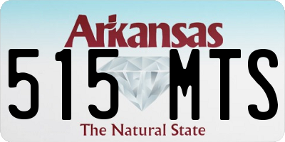 AR license plate 515MTS
