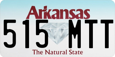 AR license plate 515MTT