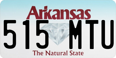 AR license plate 515MTU