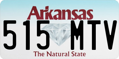 AR license plate 515MTV