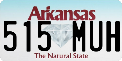 AR license plate 515MUH